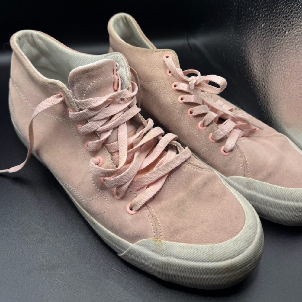 DC Shoes Evan Smith Hi Zero – Pink Suede – Men’s 12 (EU 46)